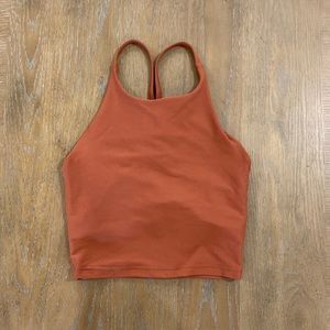 Workout cropped tank